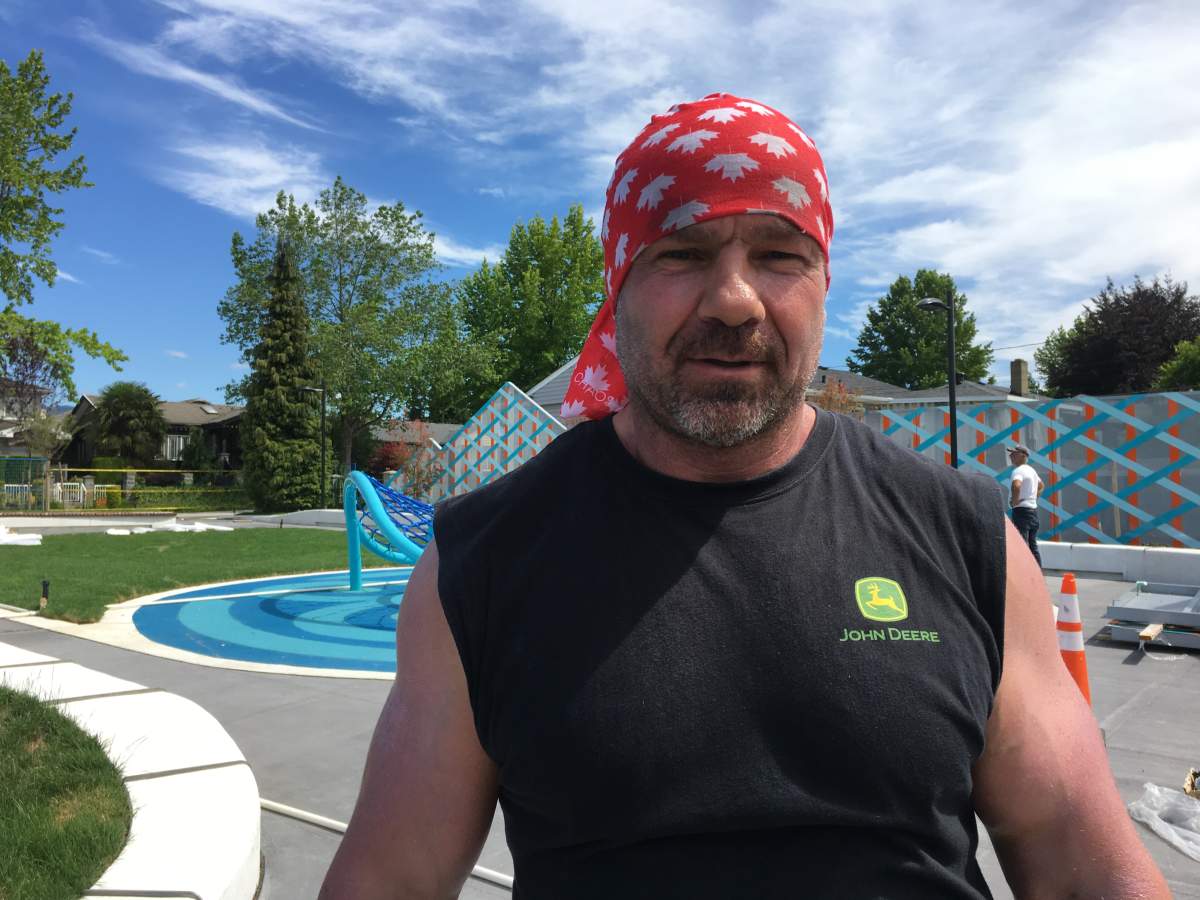 Rocky Phibbs who rushed to the officer\’s aid. Credit: Rumina Daya / Global News