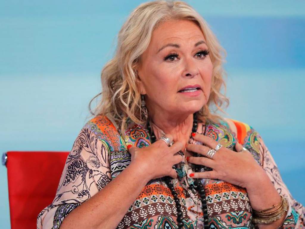 Roseanne Barr is interviewed by Sean Hannity on July 26, 2018.
