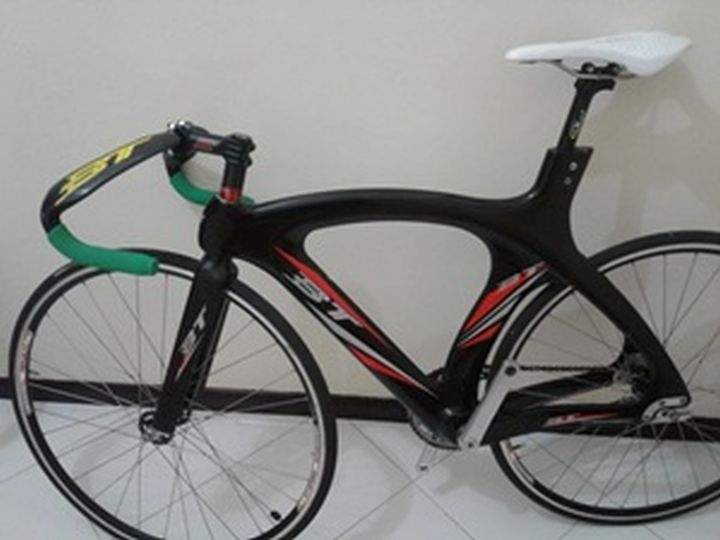 BT track bike.