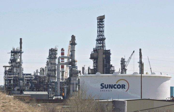 The Suncor Refinery in Edmonton is seen on Tuesday, April 29, 2014. 