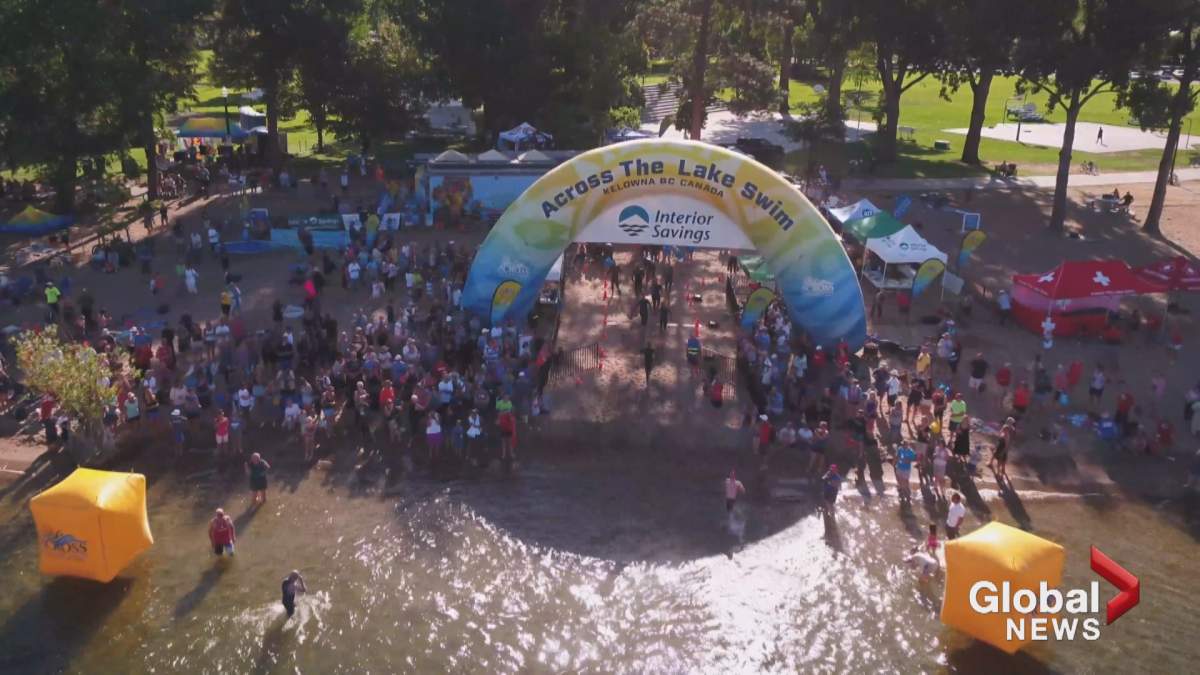 Kelowna celebrates 70th annual Across the Lake Swim - image