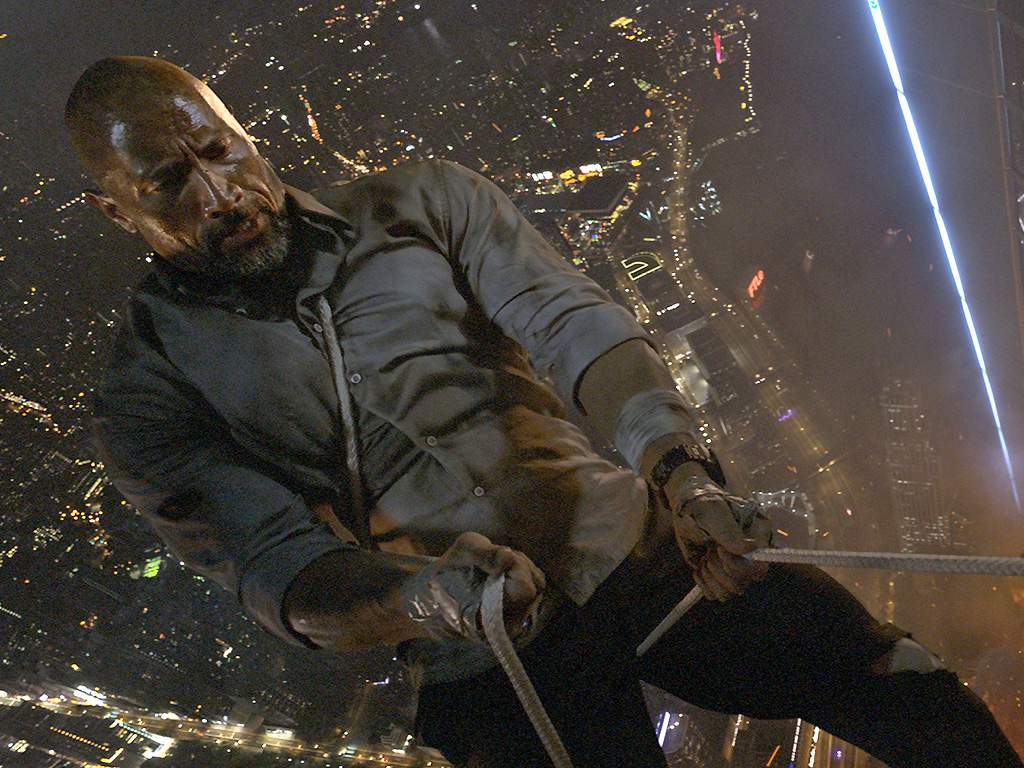 Dwayne "The Rock" Johnson stars in 'Skyscraper.'.