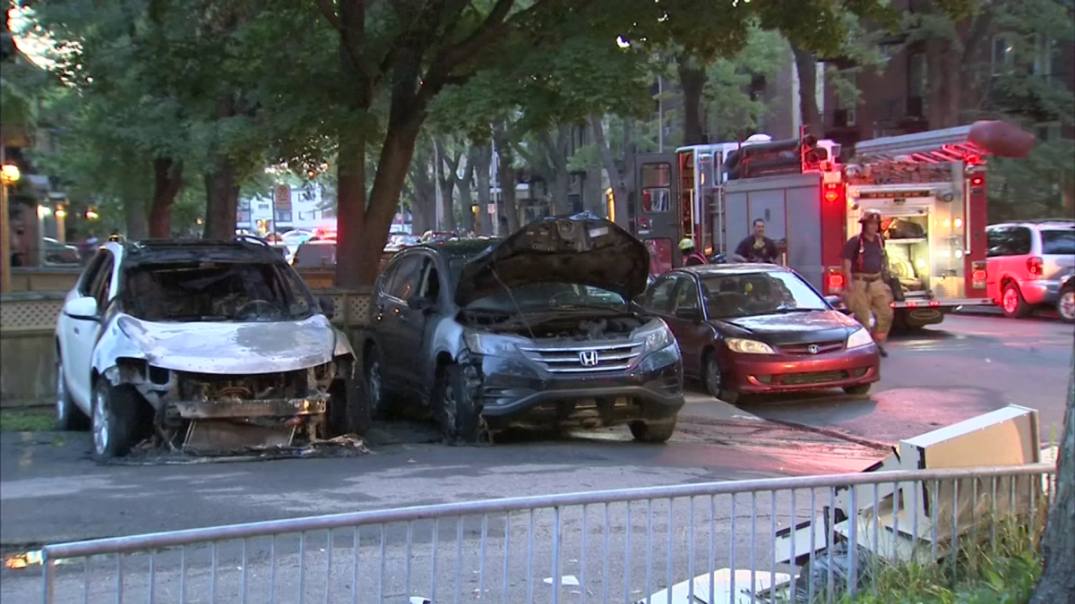Multiple vehicles were torched in Montreal North Monday morning. The arson squad is investigating.
30 July 2018.