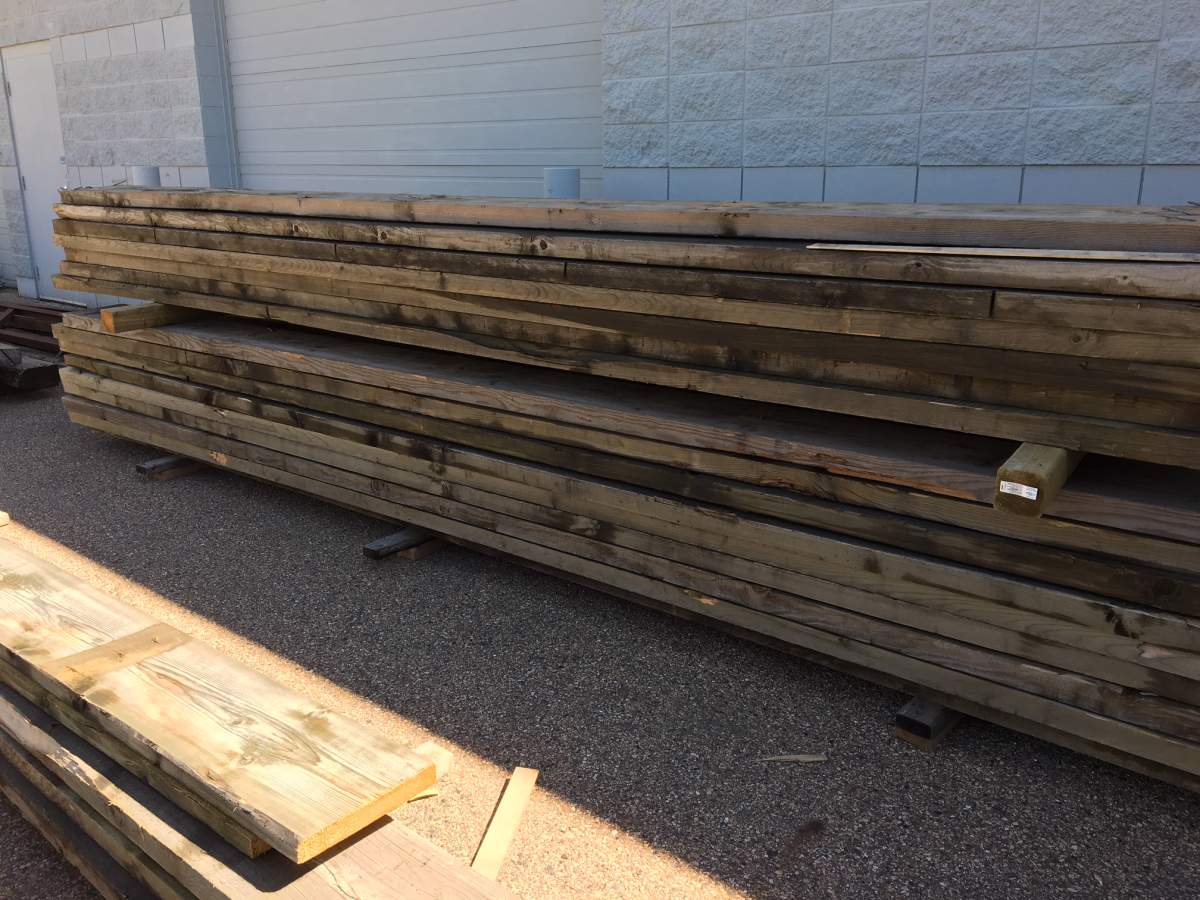 All the bridge planks were given to Urban Timber to be reclaimed and recycled.