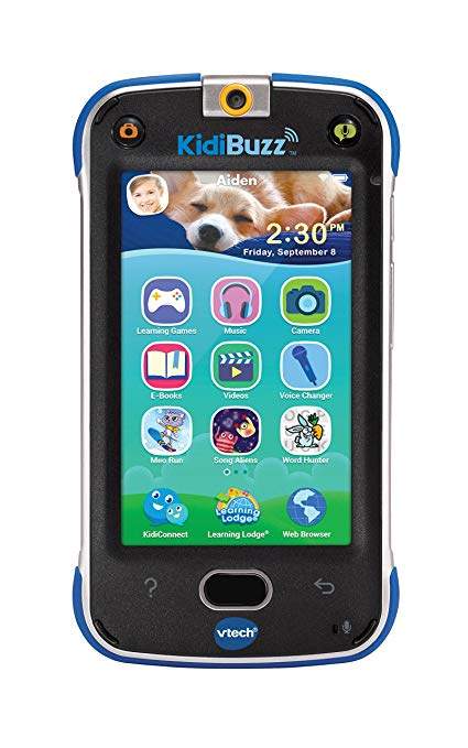 As much as we don’t want our kids attached to their phones, the Kidibuzz ensures what they watch, read and share is educational. Each “phone” allows kids to send texts to anyone in the family over a Wi-Fi network and allows parents to teach additional skills after school hours.