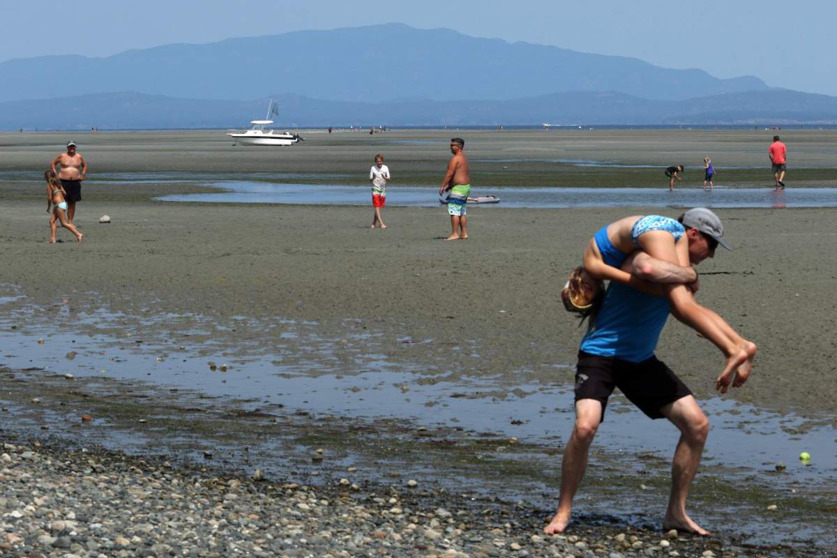 South Coast residents may get a rare, May beach day or two this week.