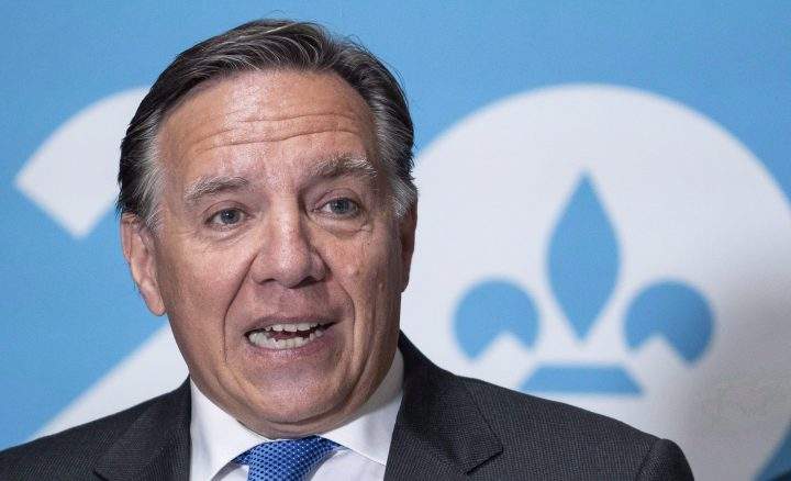 François Legault is the leader of the Coalition Avenir Québec.