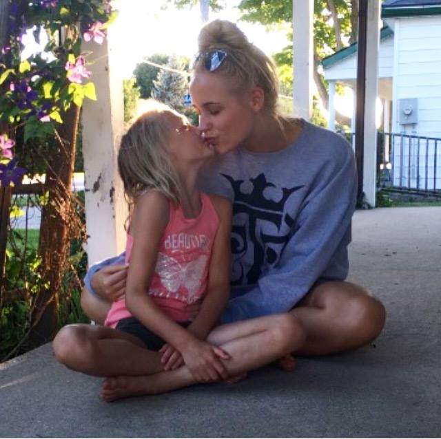 Meghan Hellowell and her daughter, Aleiya Hellowell-Hall. 