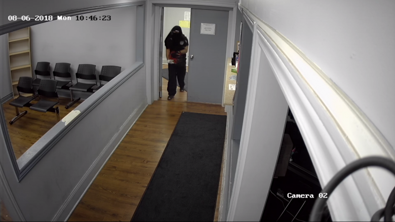Hamilton Police are asking the public for help identifying a suspect in a pharmacy robbery on Main Street East.