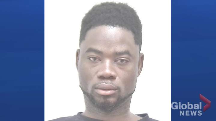 Calgary police said Philip Prince Afolabi, 27, was arrested after being wanted on 43 outstanding warrants.