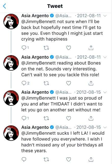Asia Argento denies sexual assault allegations, says Anthony Bourdain paid settlement to accuser - image
