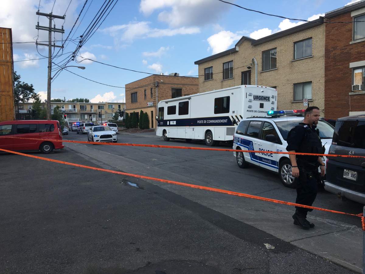 A command post and ten BEI investigators were deployed to process the scene at 5 p.m.