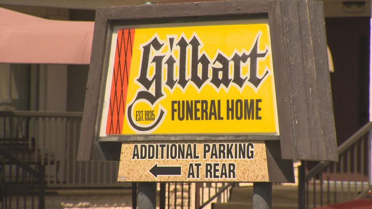 People poured into Gilbart Funeral Home in Selkirk Tuesday to remember 15-year-old Ben Harris.