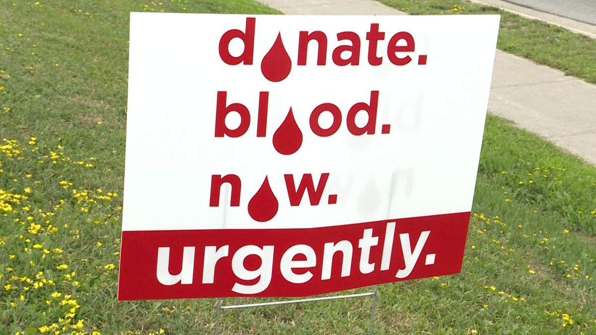 Canadian Blood Services is looking for donors before Labour Day.