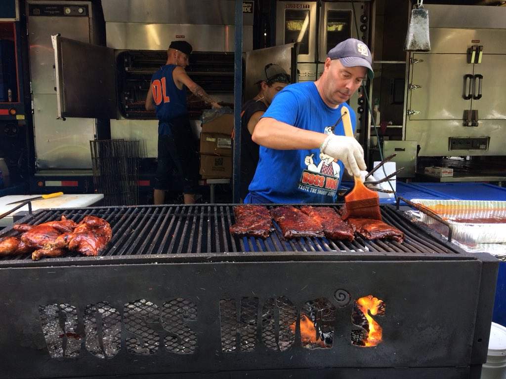 Ribfest kicked off Thursday in Victoria Park and runs through to Monday.