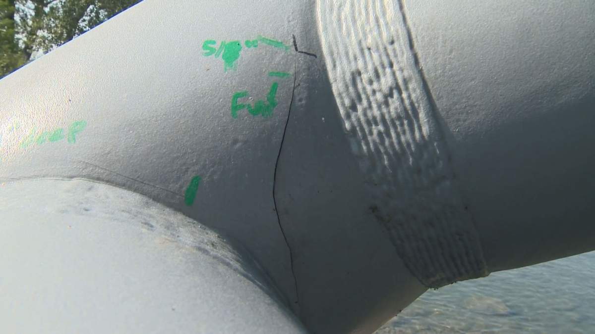 The George C. King Bridge will be closed until Sept. 5 as construction crews fix a crack in a steel component.