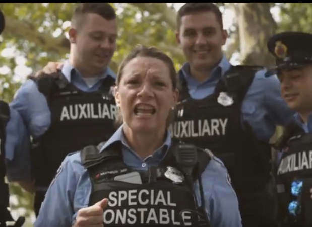 Hamilton police have joined a viral lip sync battle.