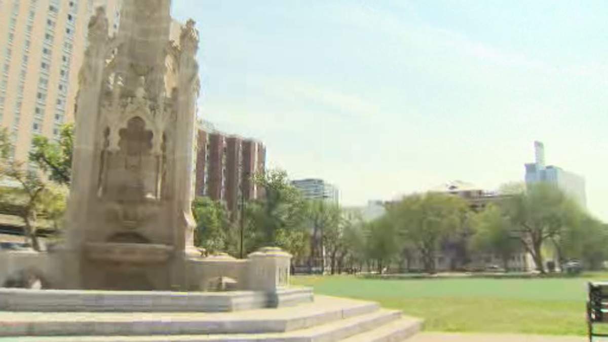 Central Park, at the corner of Carlton Street and Cumberland Avenue, has been deemed unsafe after dark following a rash of stabbings.