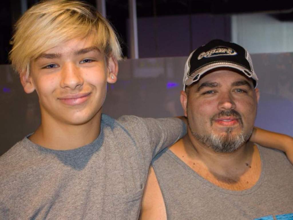Christopher Bunch and his father Elijah Mendoza.