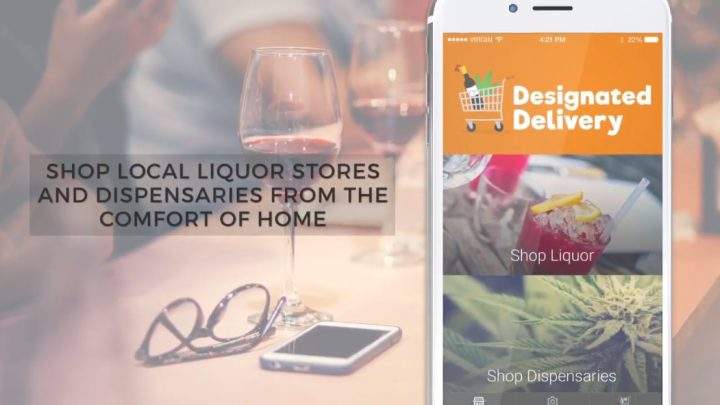 Saskatoon customers can use the Designated Delivery smartphone app to order cannabis and alcohol.