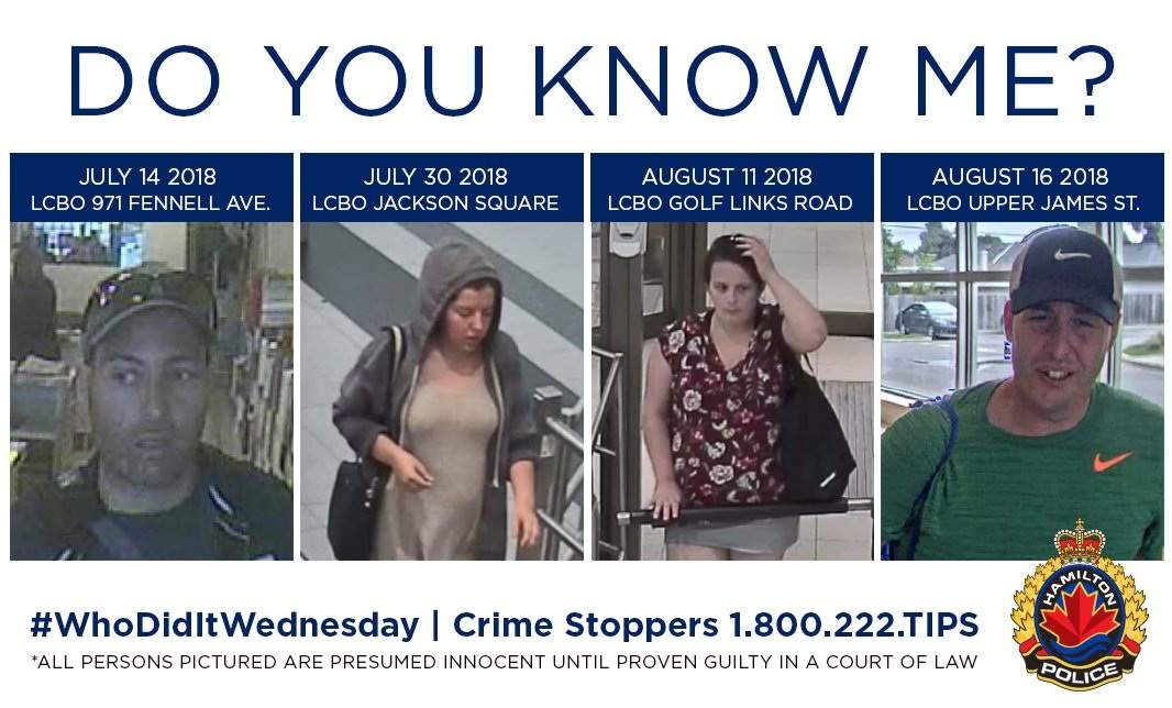 Hamilton police launch #WhoDidItWednesday - image