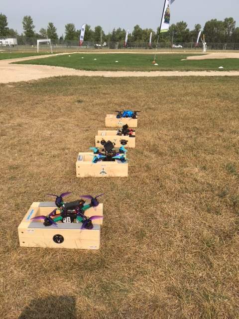 Competitive drone-flying competition takes over Steinbach baseball diamond - image