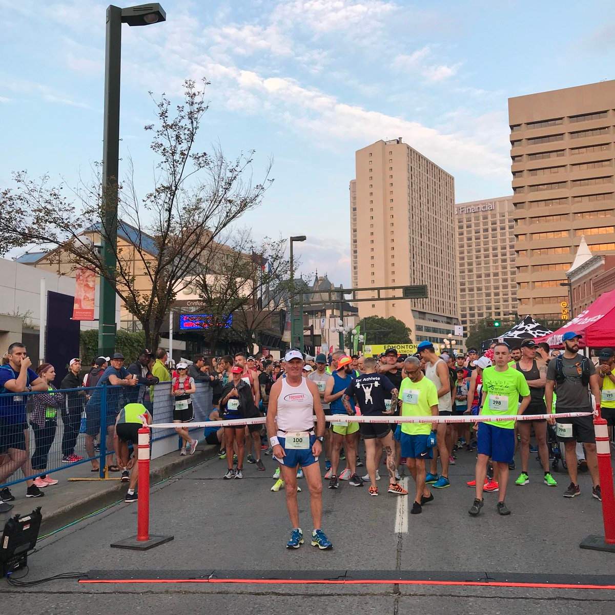 The 2018 Edmonton Marathon was a success after concerns that smoke from the B.C. wildfires could cancel the event, Sunday, Aug. 19, 2018.