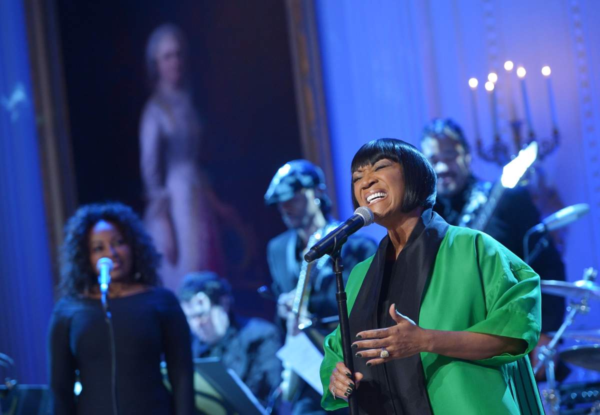 Singer Patti LaBelle performs during the In Performance at the White House: Women of Soul in the East Room of the White House on March 6, 2014 in Washington, DC. AFP PHOTO/Mandel NGAN