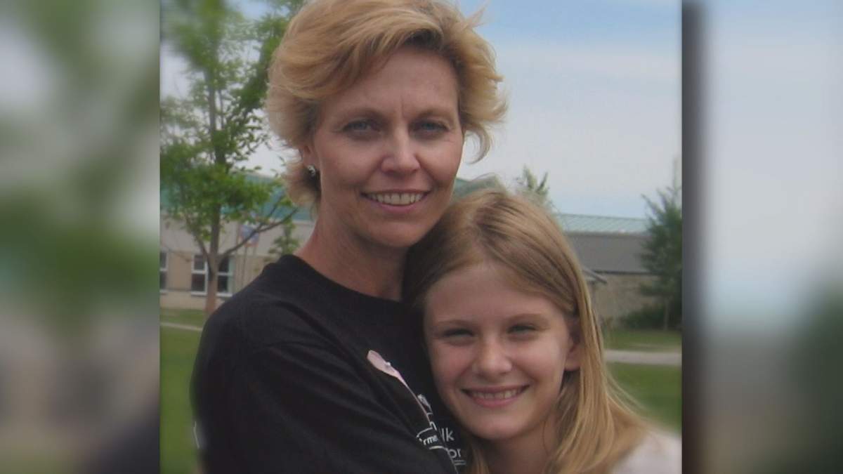 Jordan Baptie’s mom, Lucy, died of breast cancer nine years ago.