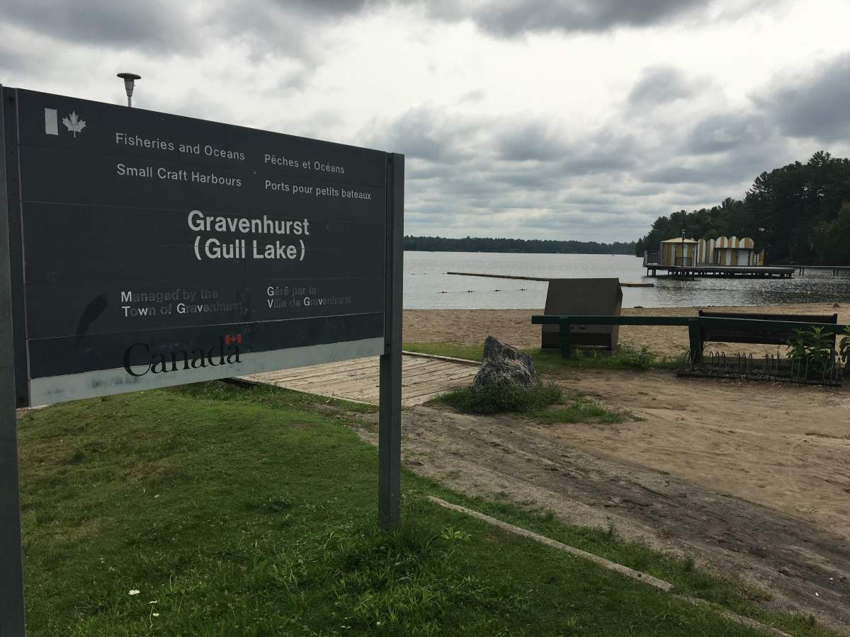Gull Lake Rotary Park in Gravenhurst.