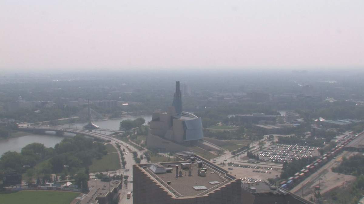 Smoke in the air will thin out as the day goes on, but could hang on for a few days.