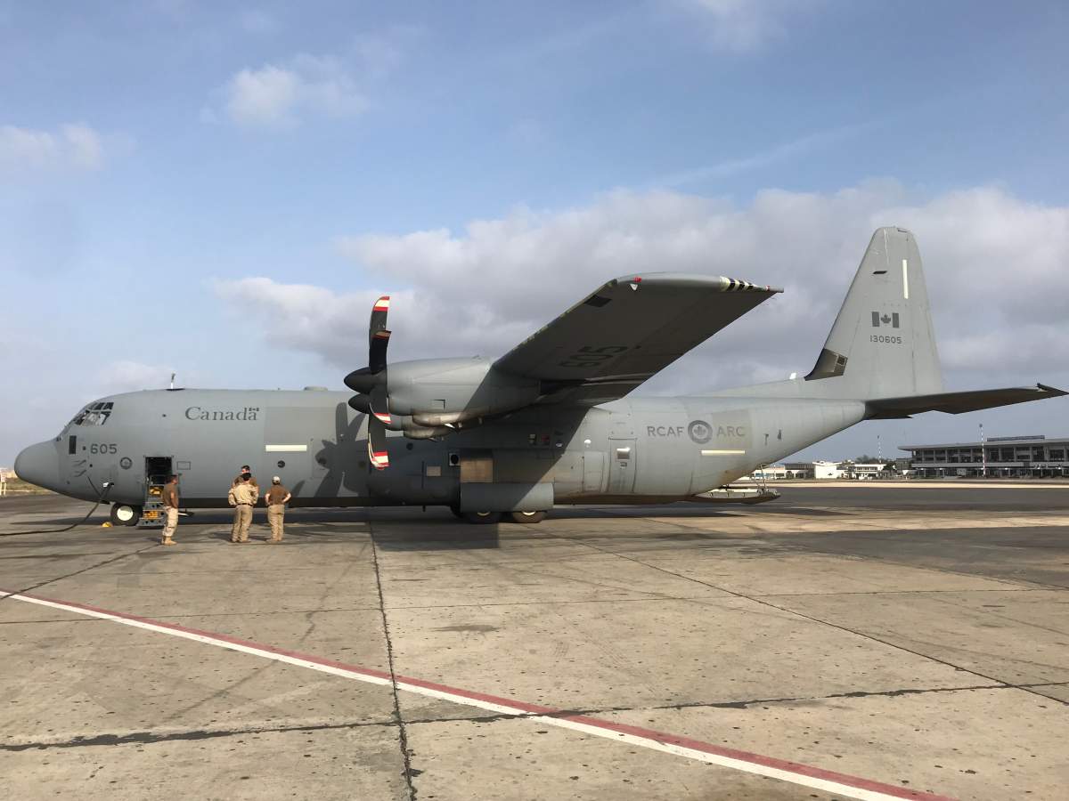 The exterior of the Hercules.