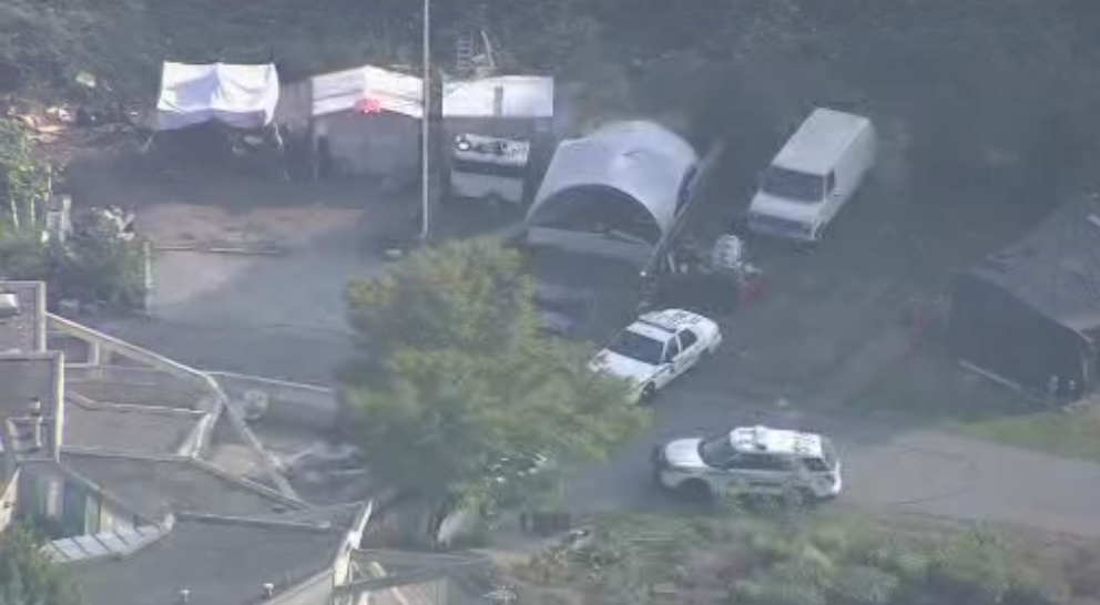 Police tracked the suspects to Maple Ridge, where they made "multiple" arrests. 