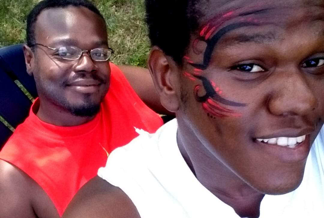 Lex Miller and Ralanda Mitchell in an undated photo.