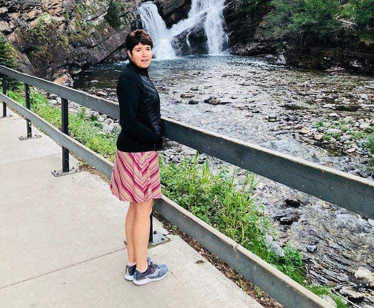 A large search is underway for Louise Baxter, 52, who went missing while hiking in the Kootenays on Sunday.