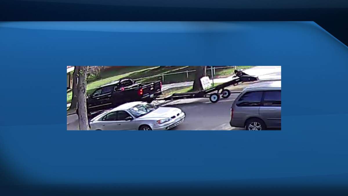Edmonton police are looking for this truck after it was spotted in the area of several sexual assaults.