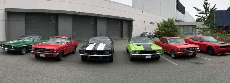 Collector cars valued at about $350,000 seized as a part of the investigation.