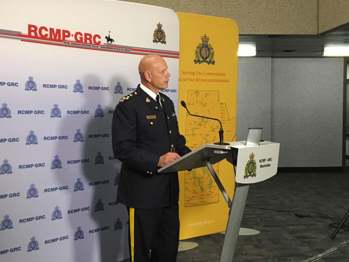 Assistant Commissioner Scott Kolody, Commanding Officer of Manitoba RCMP.