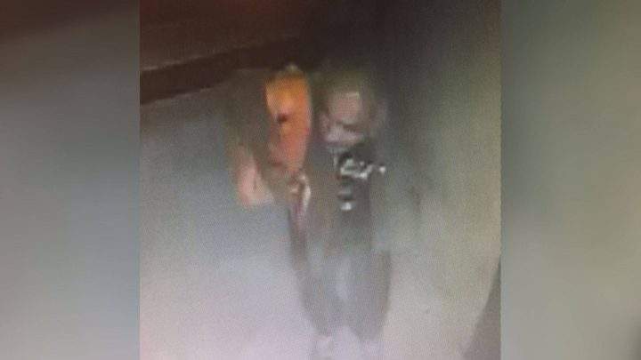 Surveillance image of the suspect in the theft on an RCMP handgun.