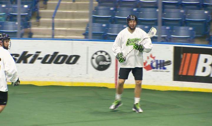 The National Lacrosse League named Mark Matthews, of the Saskatchewan Rush, MVP of the 2017-18 season.
