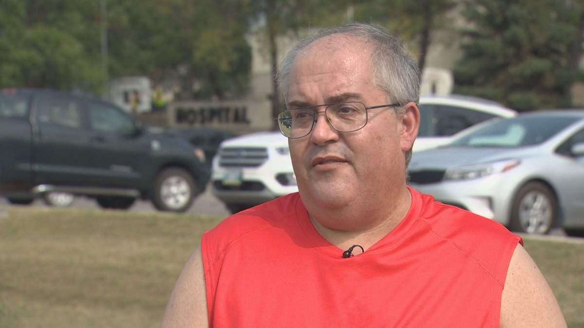 Ralph Doose says his mother contracted scabies during one of her stays at Concordia Hospital.