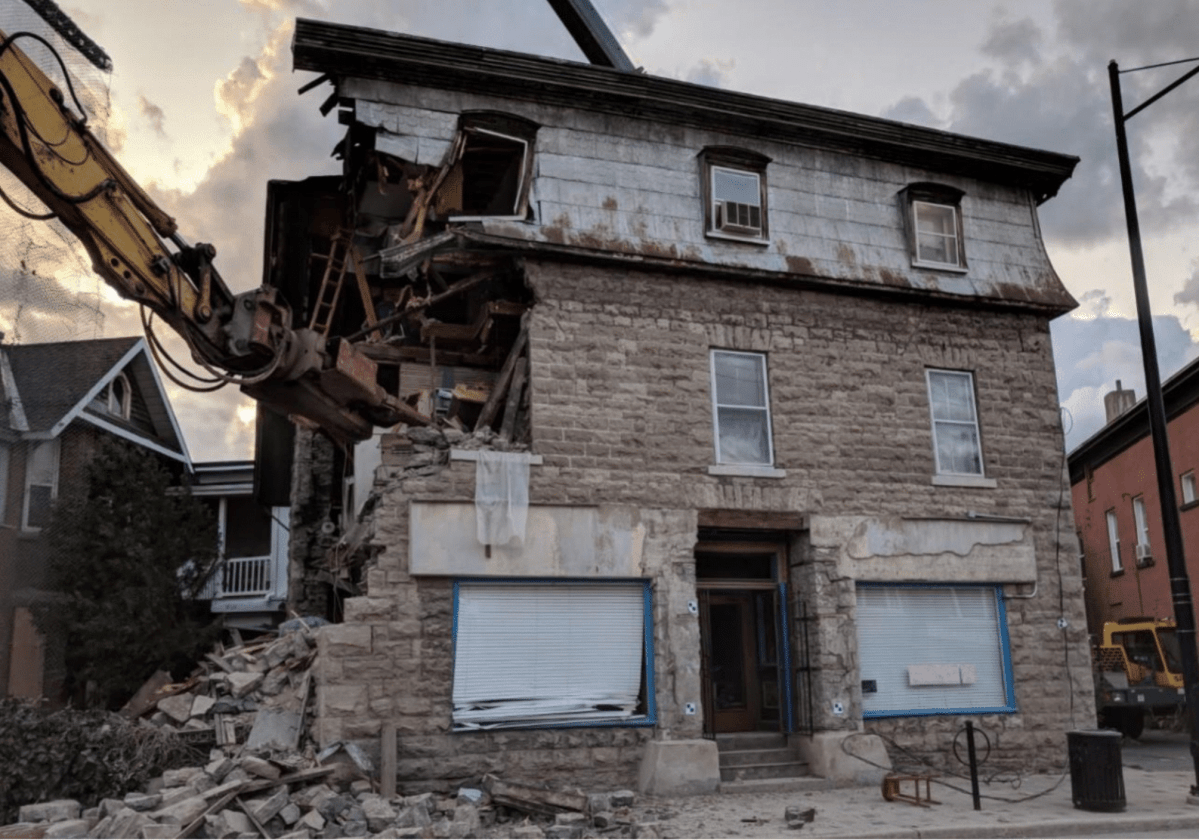 Work to fix the partially collapsed Magee House in Hintonburg is set to begin soon, though no exact date has been set at this time.