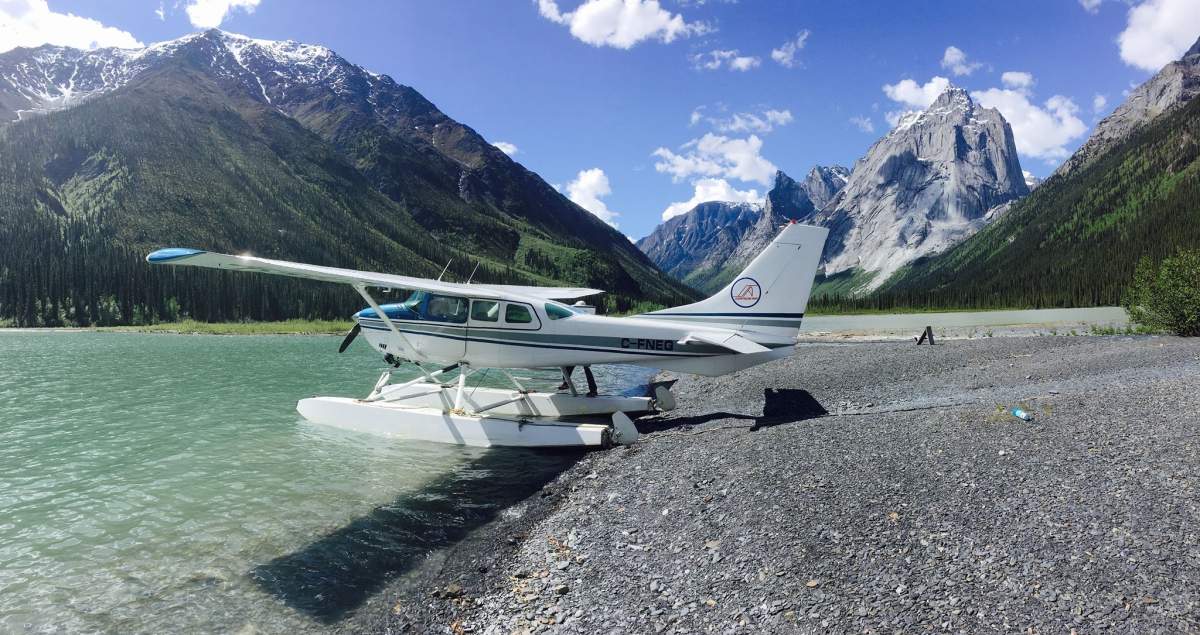 One of two Cessna 206 plane operated by Simpson Air. 