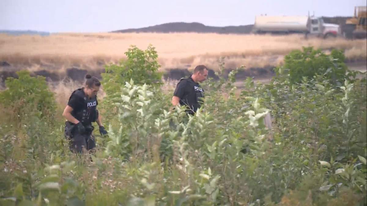 Police were on scene in south Calgary Sunday night.