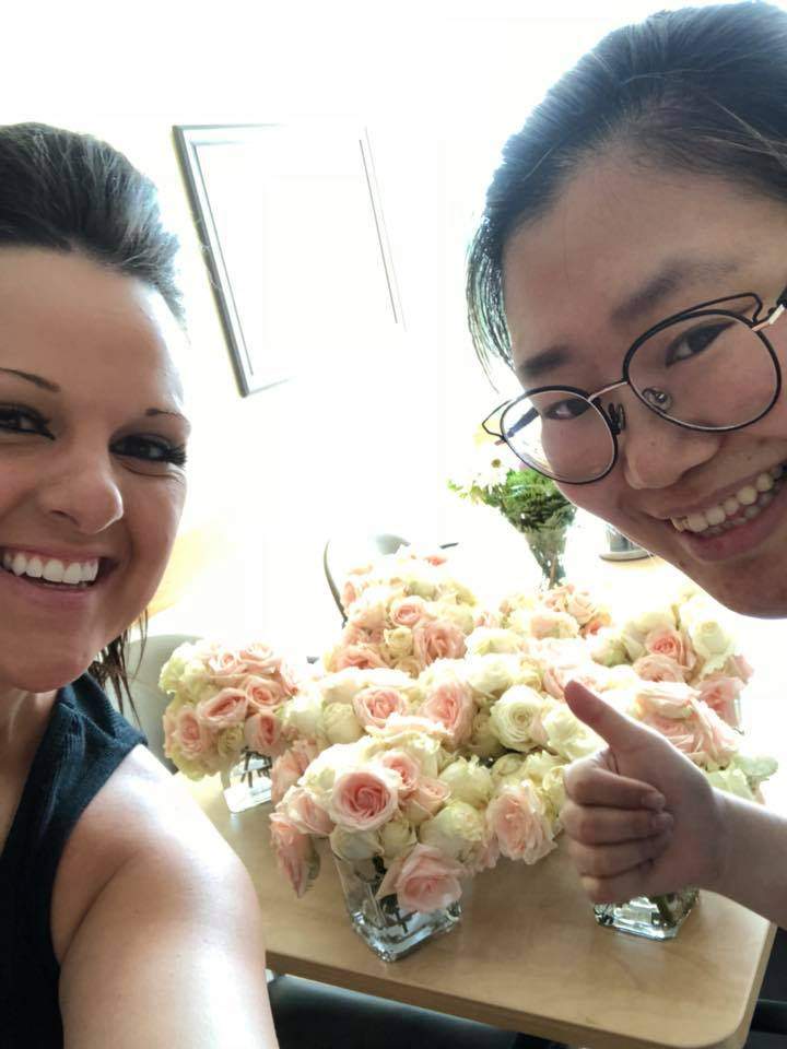 Colleen Shalley and Fei Sun started The Bleeding Heart Project.