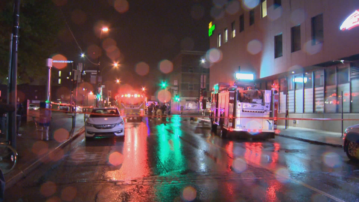 One man is in critical condition after a stabbing in Place Emilie-Gamelin.
9 Aug 2018.