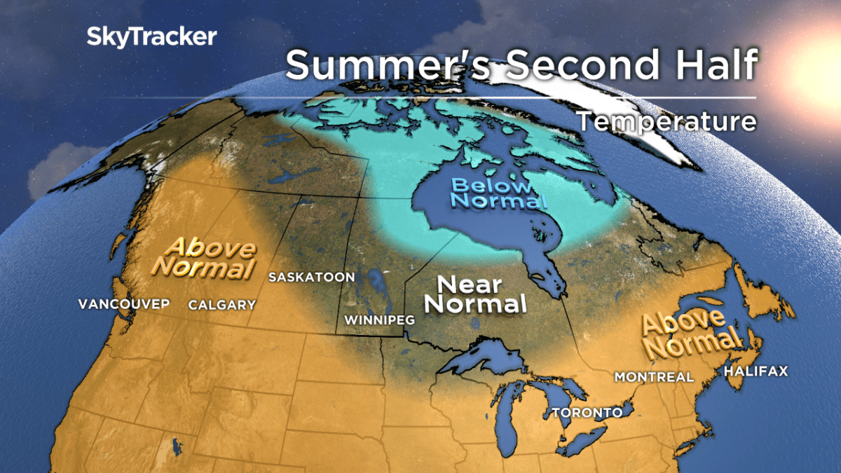 Summer forecast: What will the rest of the season be like across Canada? - image