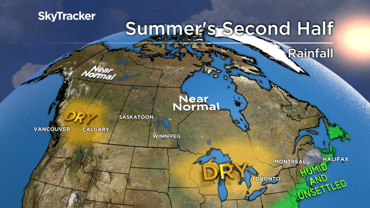 Summer forecast: What will the rest of the season be like across Canada? - image