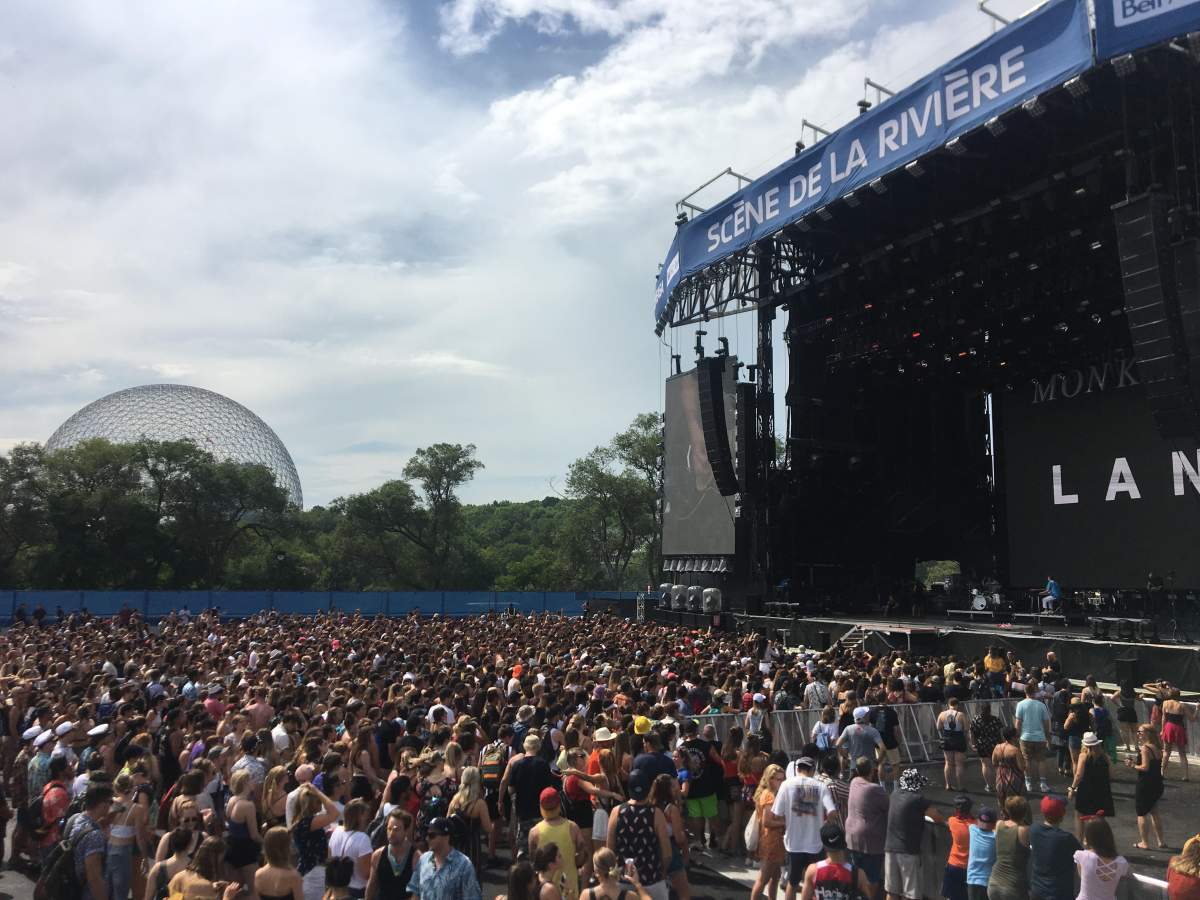 A file photo of Osheaga music festival in Montreal.