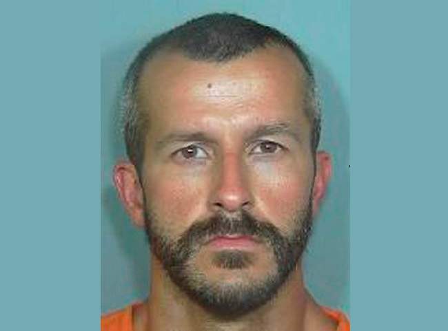 This booking photo from the Weld County Sheriff’s Office shows Chris Watts, who has been arrested in connection with his missing wife and two daughters.